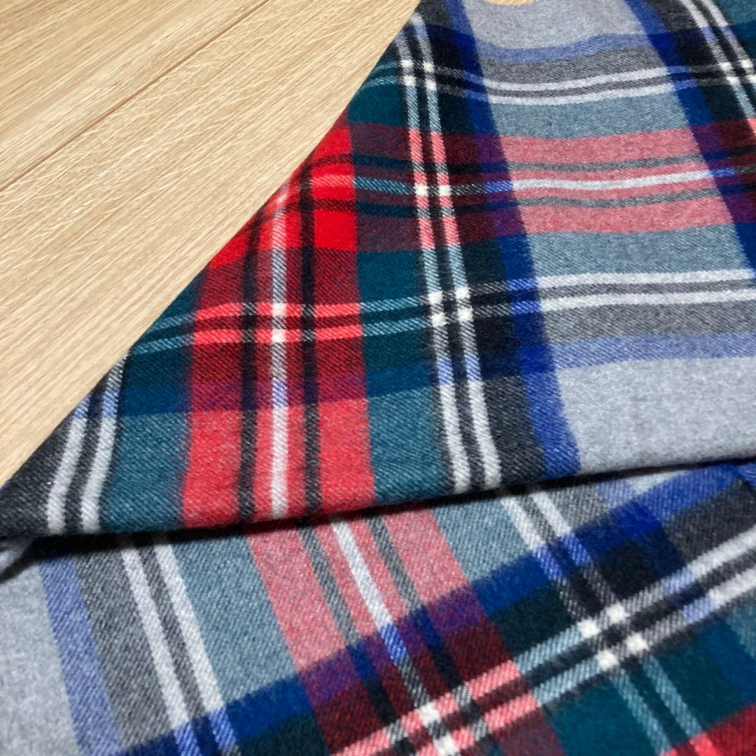 美品BEAUTY&YOUTH UNITED ARROWSカシミヤチェックストール