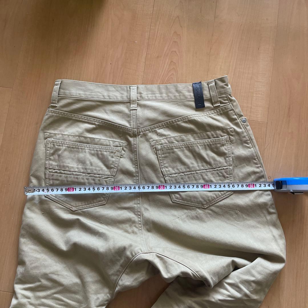 バックラッシュ　ベージュ サルエルパンツ チノパンツ