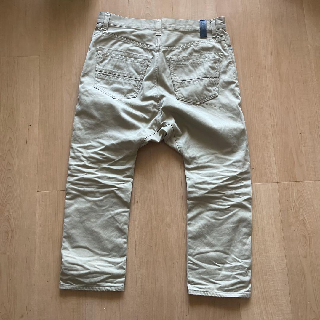 バックラッシュ　ベージュ サルエルパンツ チノパンツ