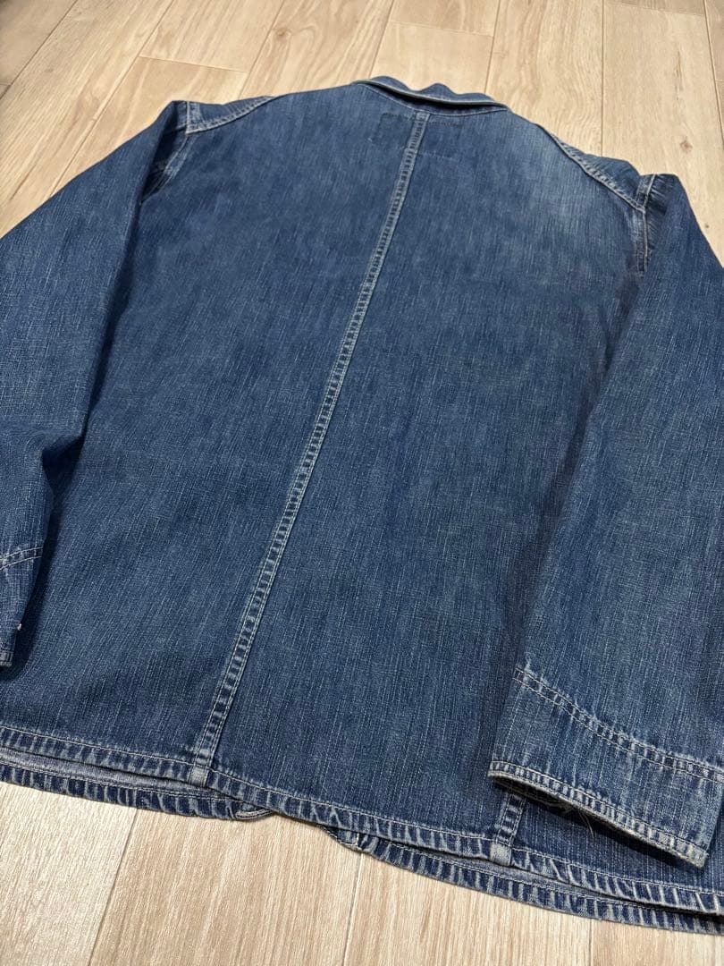 00sLevi's インディゴ デニム カバーオールエンジニアジャケット