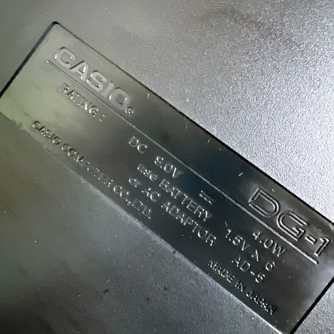 【美品】CASIO DG-1 デジタルギター　カシオ　シンセギター