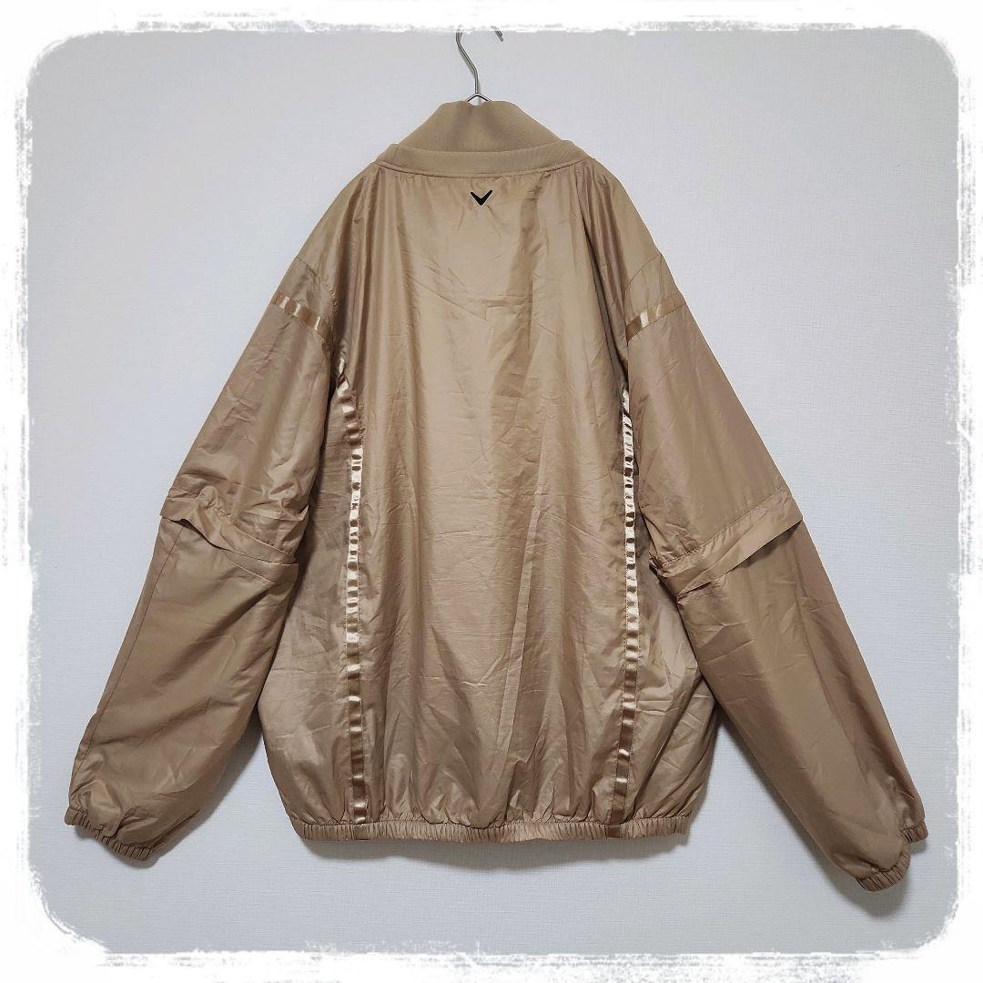 美品✨️　希少　4way　ゴルフ　ナイロンジャケット　石川遼　ゴールド