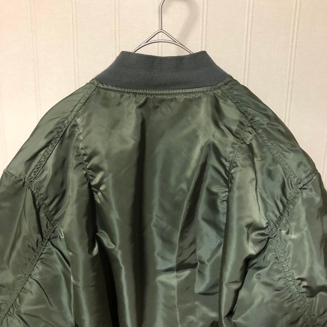 美品 USA製 80s ALPHA USAF MA-1 フライトジャケット XL