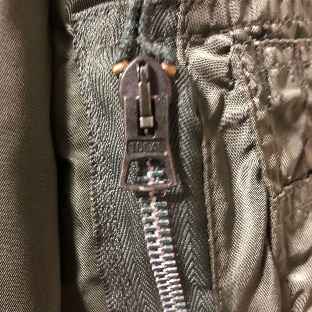 美品 USA製 80s ALPHA USAF MA-1 フライトジャケット XL