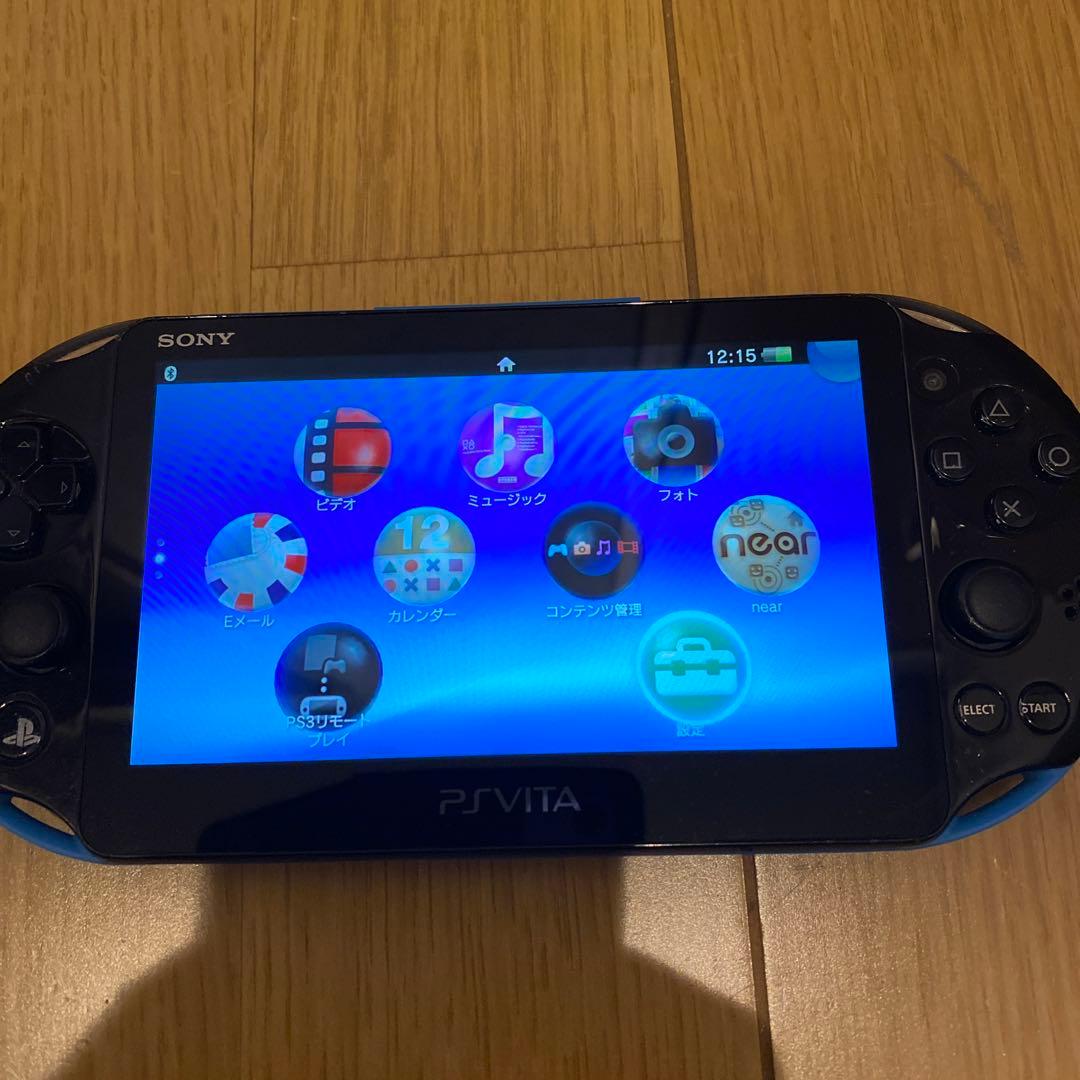 動作確認済み　PSVITA PCH-2000 ブルー/ブラック