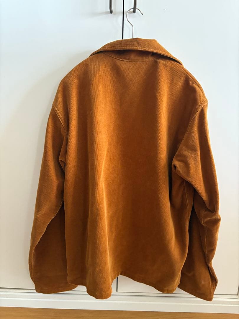 ジャケット・アウター AURALEE WASHED COURDUROY SHIRTS JACKET