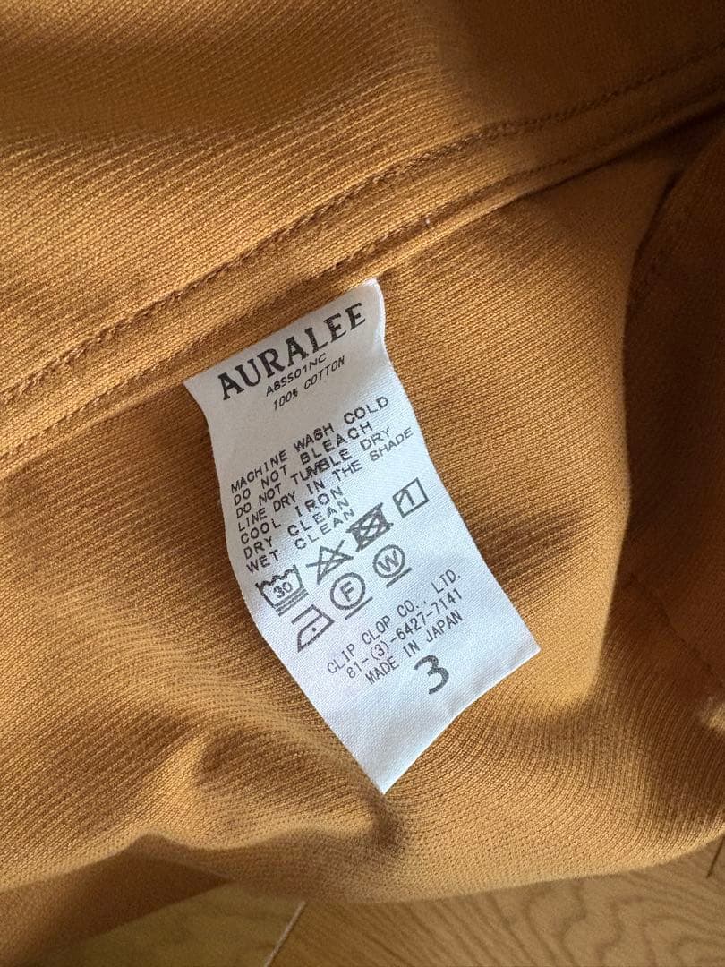 ジャケット・アウター AURALEE WASHED COURDUROY SHIRTS JACKET
