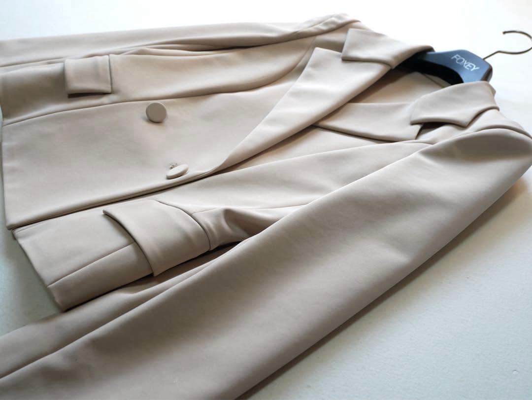 FOXEY NEW YORK フォクシー ストレッチ素材 ジャケット 40