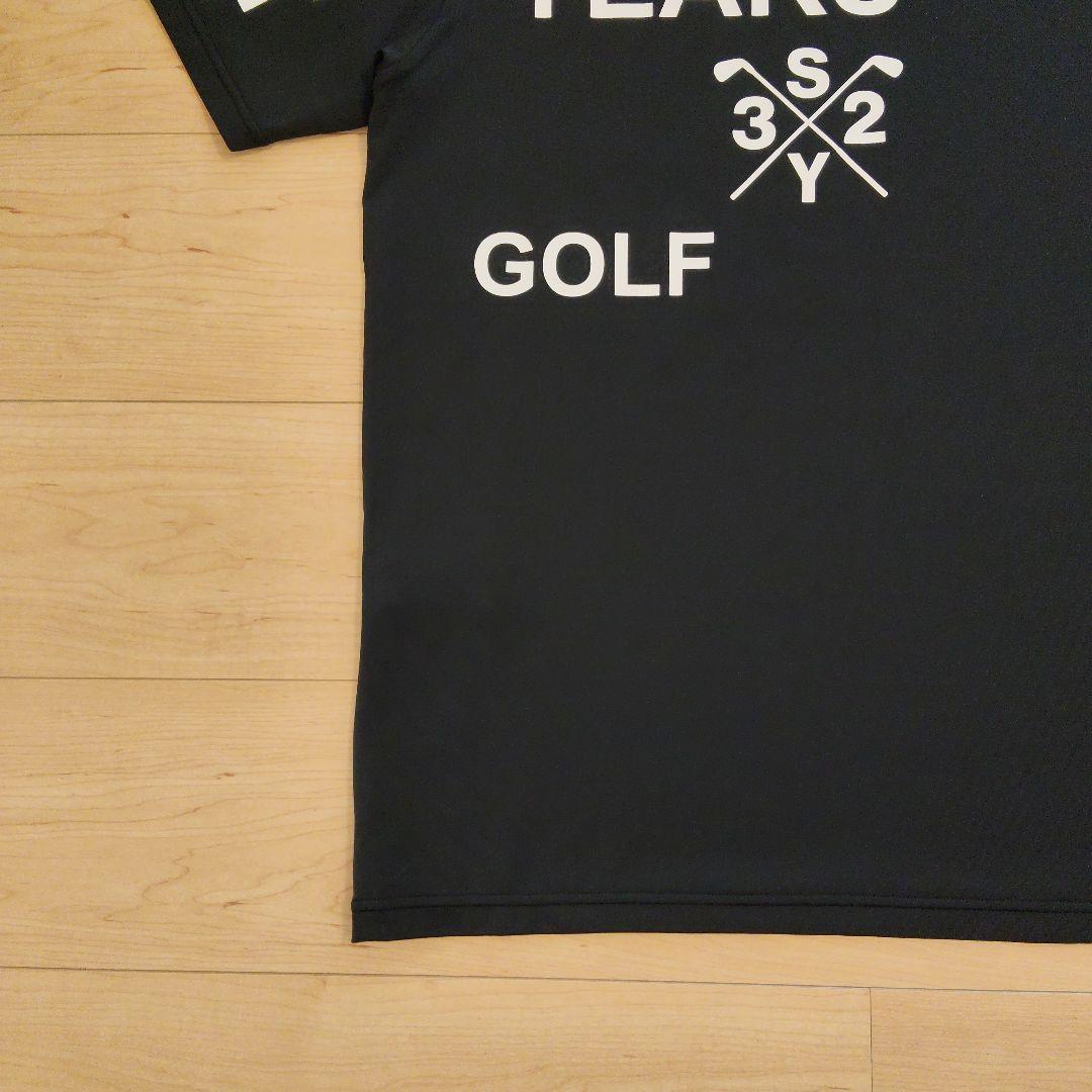 【L】 美品 SY32 BY SWEET YEARS GOLF 半袖モックネック