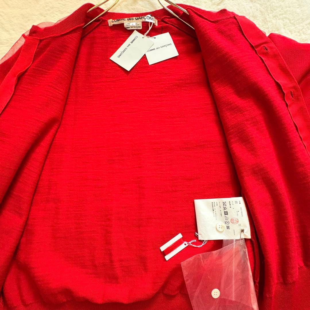 新品COMME des GARCONSコムデギャルソンカーディガン定価7.5万