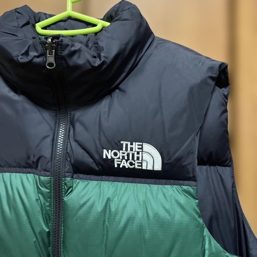 THE NORTH FACE 1996 レトロ ヌプシ ベスト Mグリーン