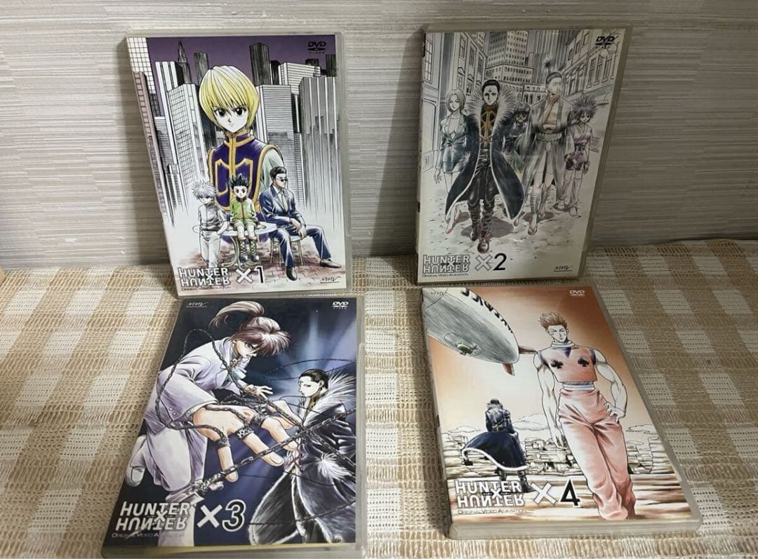 OVA ハンター×ハンター　全4巻+ GREED 編全4巻　DVD