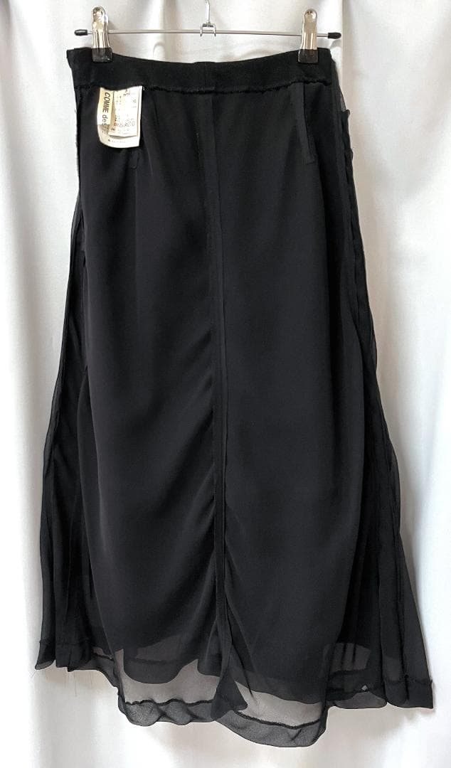 COMME des GARÇONS　ウールとオーガンジーのスカート