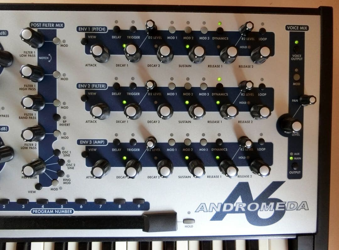 【ジャンク】Alesis Andromeda A6 アナログ16ポリ