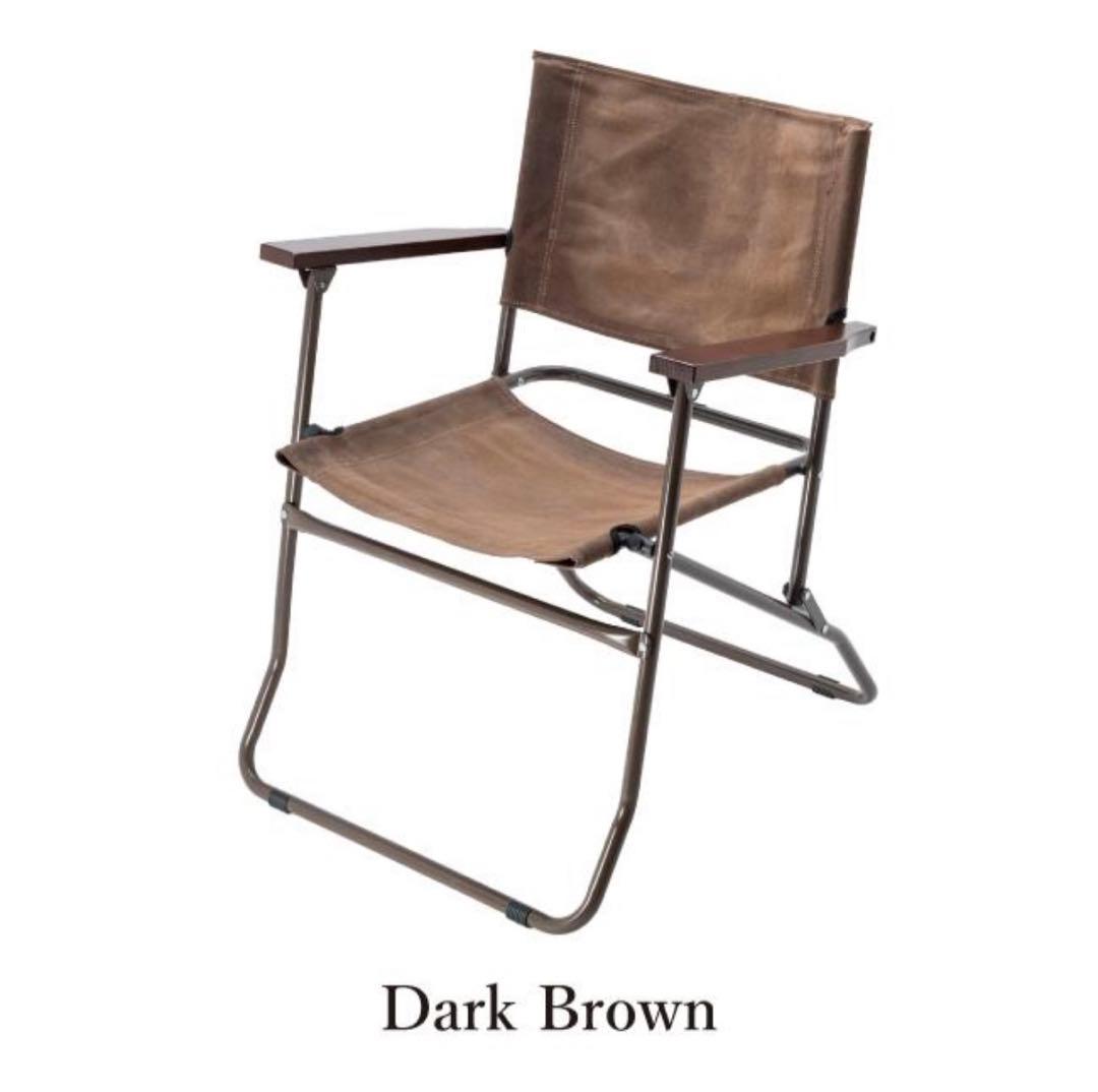 MIKAN WAXED CANVAS ROVER CHAIR ダークブラウン