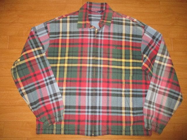 ９０s～００ｓ　ポロ　ラルフローレン　スイングトップ　ジャケット　　Mサイズ