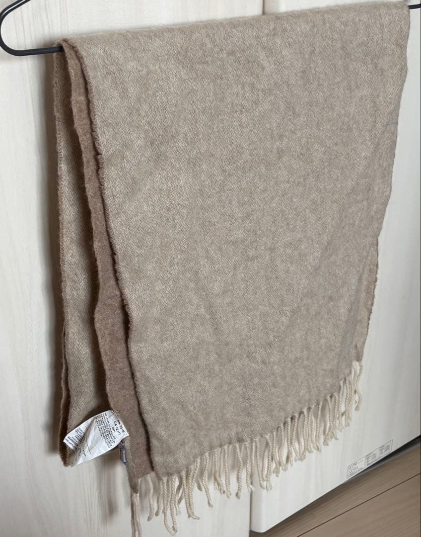 R*y様 MaxMara ベージュ カシミヤ　マフラー 大判