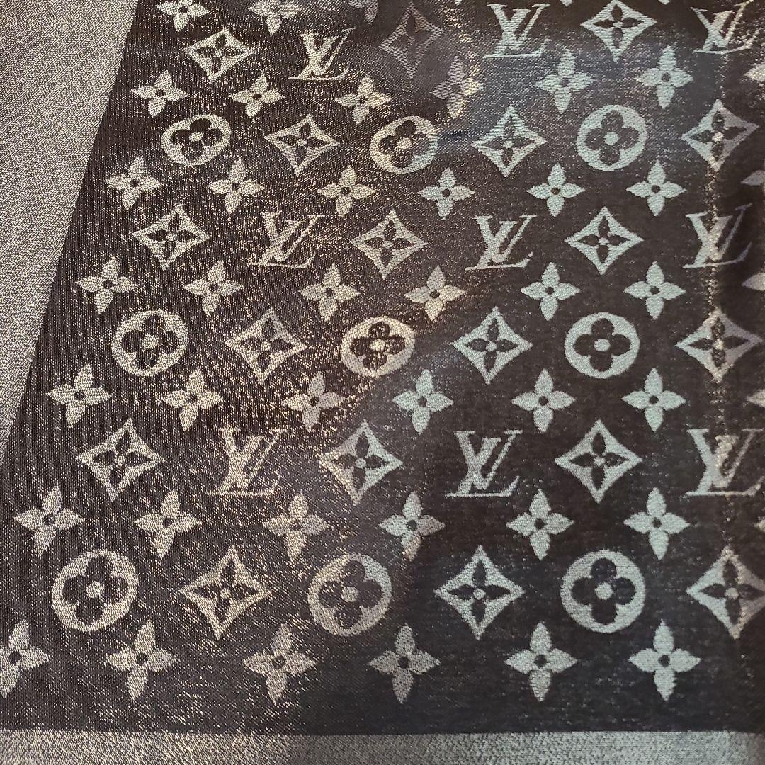 LOUIS VUITTON ショール モノグラム シャイン M75123