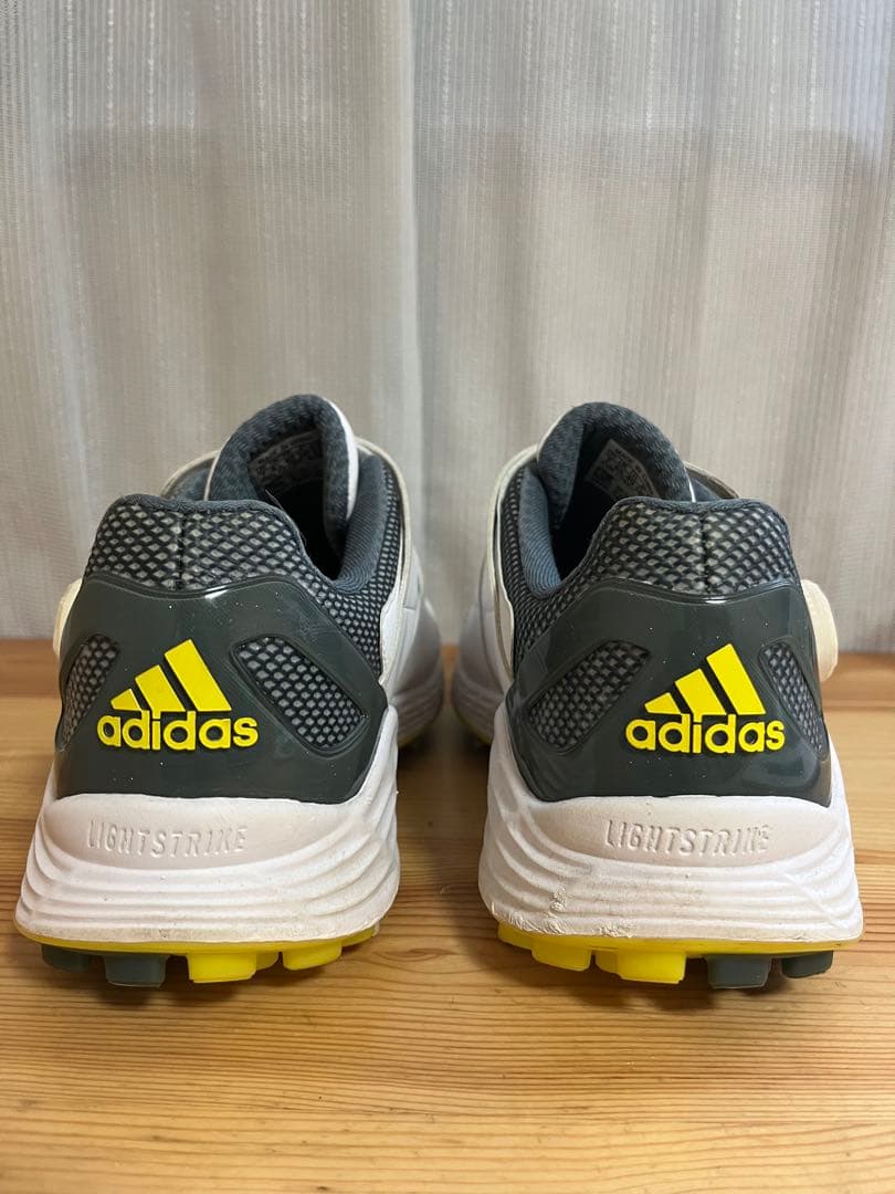 d697/極美品★adidas BOA ゴルフシューズ 女性用 24.5㎝