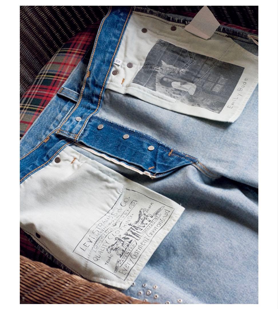 新品 Levi’s × BODE ライトウォッシュデニム ボーディ リーバイス