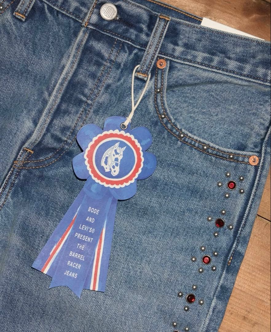 新品 Levi’s × BODE ライトウォッシュデニム ボーディ リーバイス