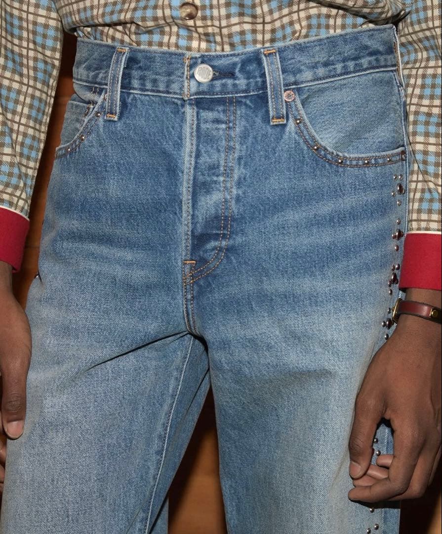 新品 Levi’s × BODE ライトウォッシュデニム ボーディ リーバイス