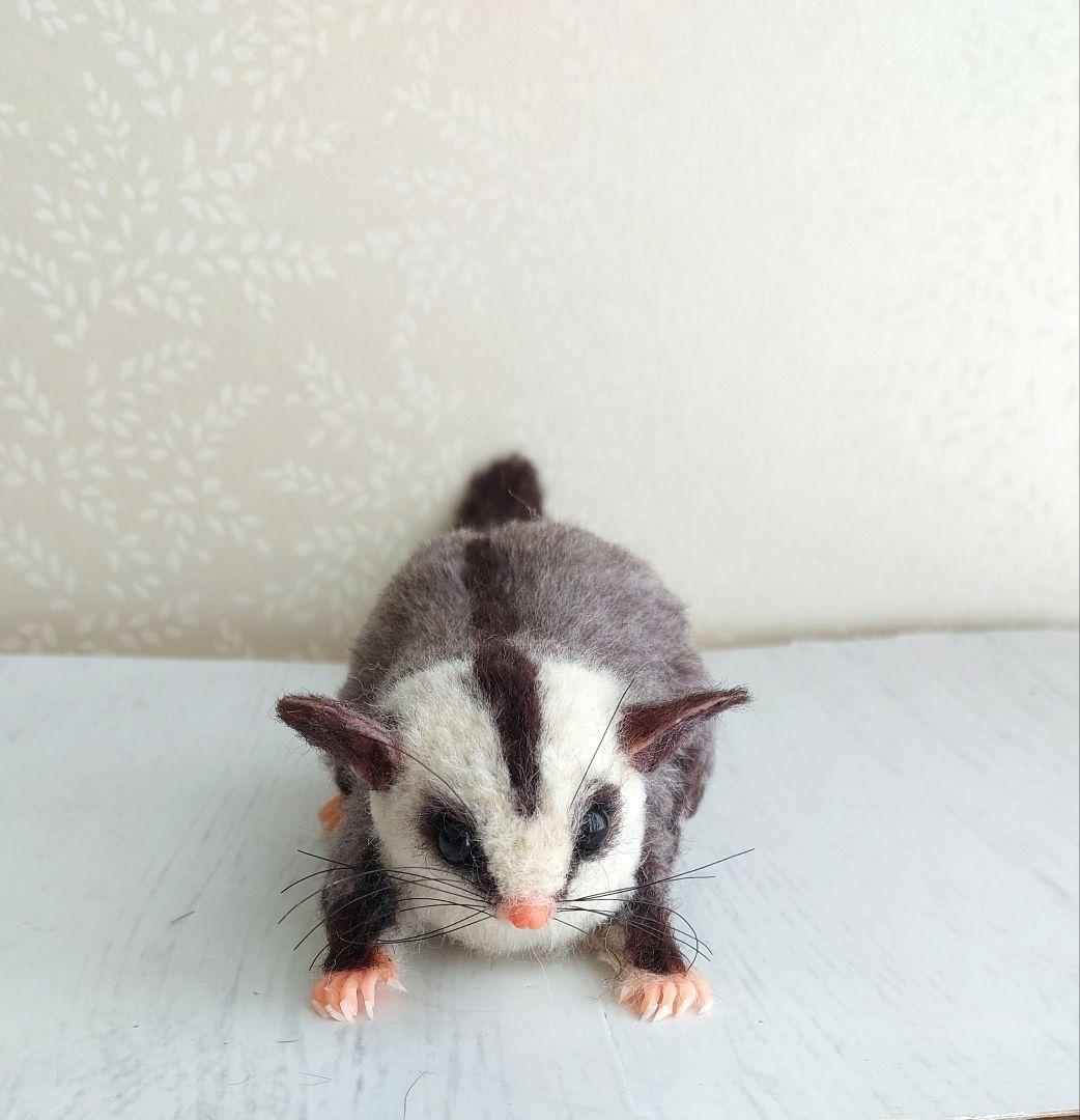 う*さ様 羊毛フェルト　フクロモモンガ