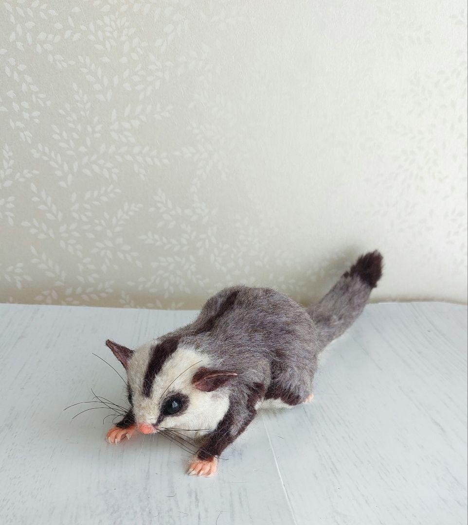 う*さ様 羊毛フェルト　フクロモモンガ