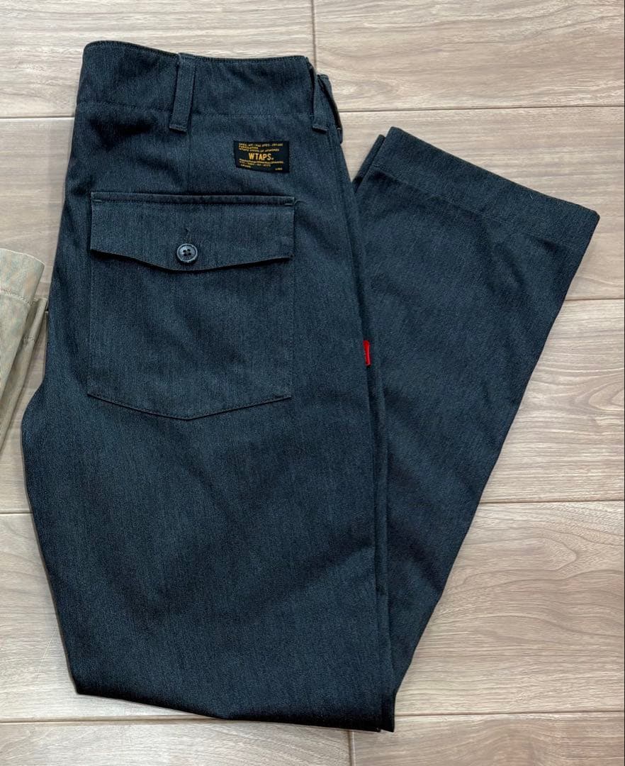 WTAPS BUDS SKINNY パンツ Ｌサイズ　GRAY ダブルタップス