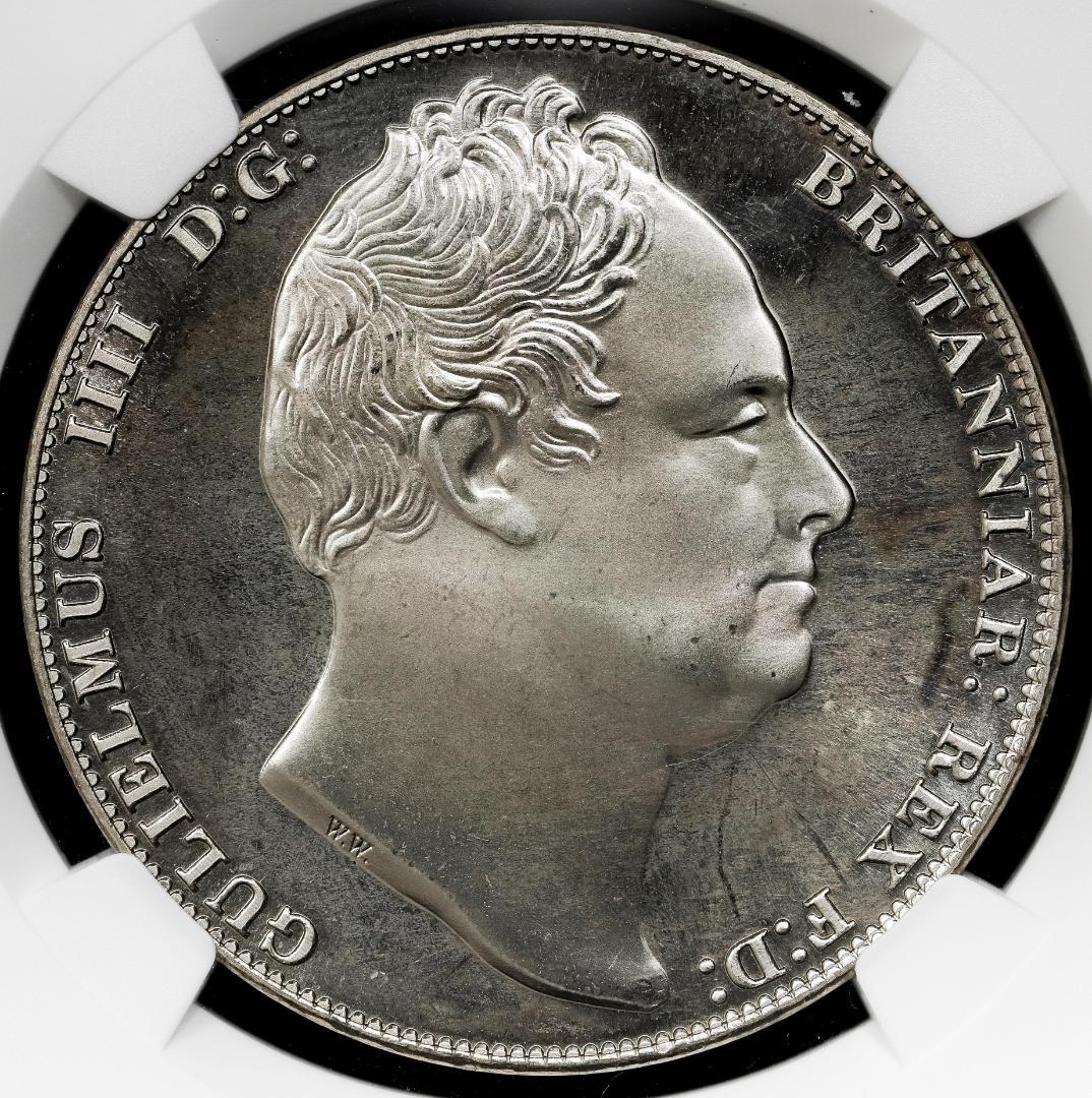 希少極美品　NGC-PF66　アイルランド ウィリアム4世 　1830