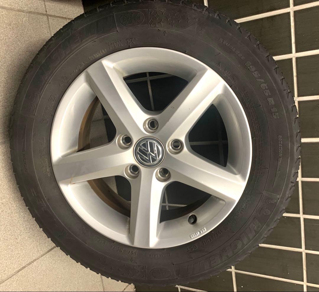 Volkswagen 15インチ純正アルミホイール