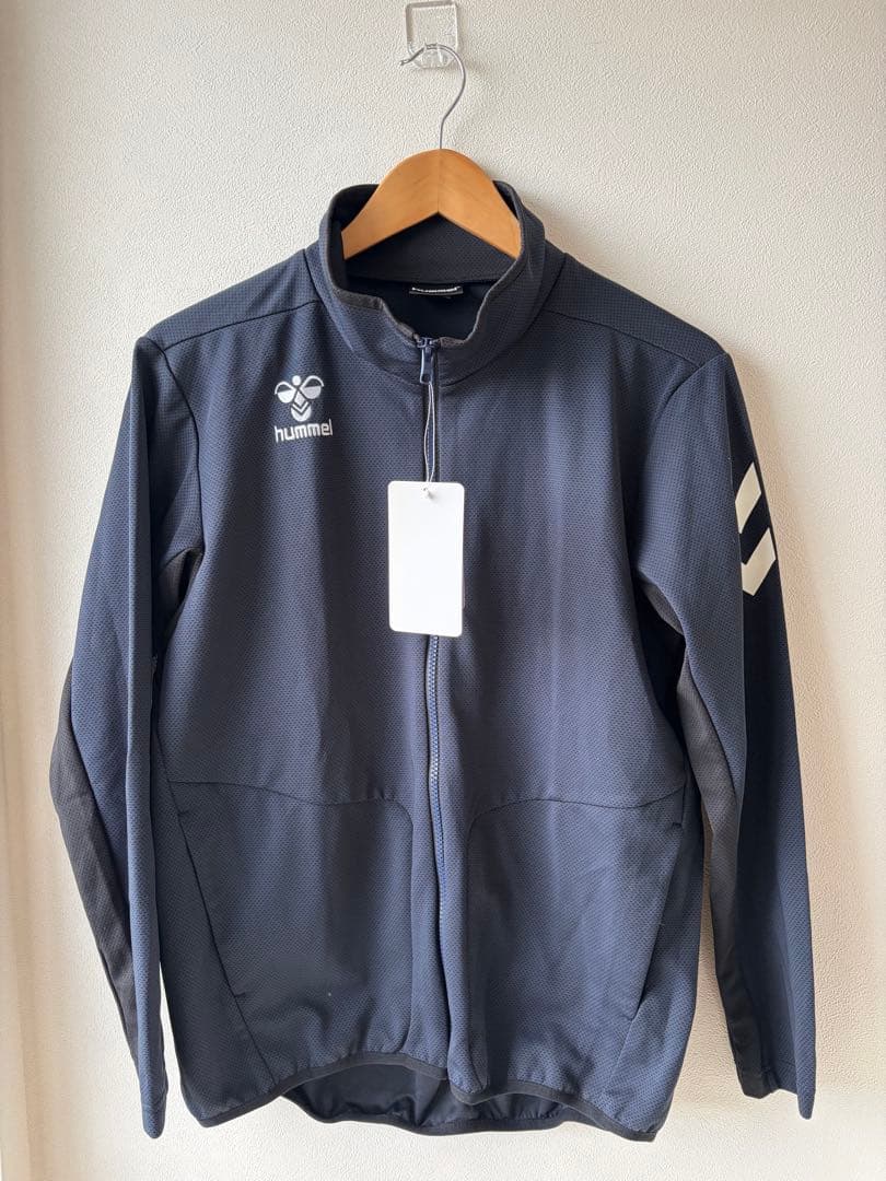 【新品・未使用】hummel ネイビー ジャージ 上下セット Mサイズ