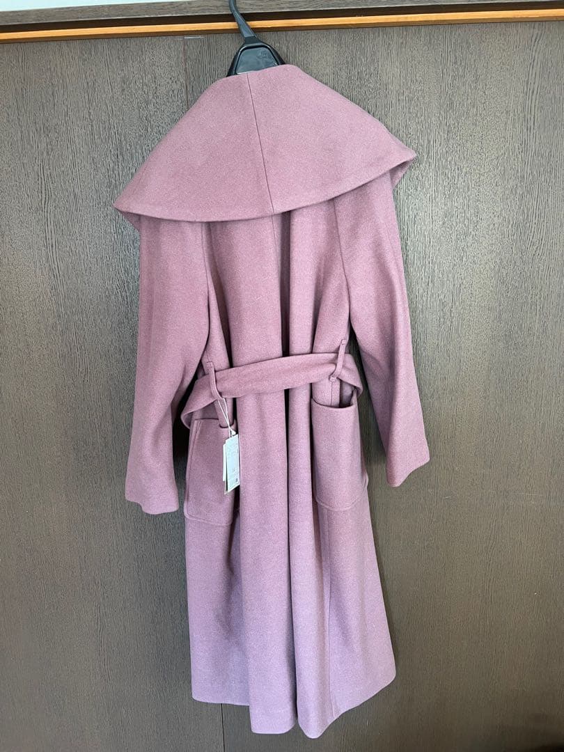 ピンク Mサイズ ロングコート