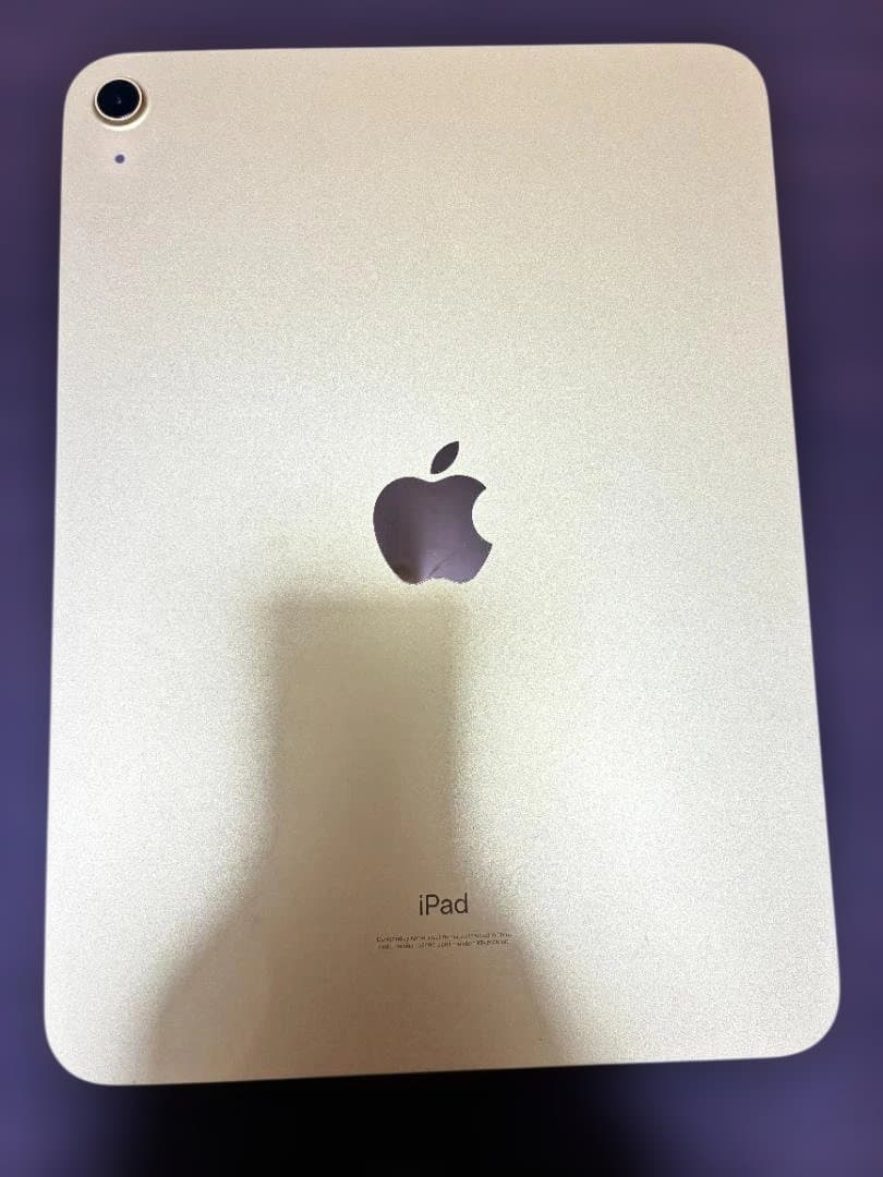 Apple iPad 第10世代 10.9インチ Wi-Fi 64GB イエロー