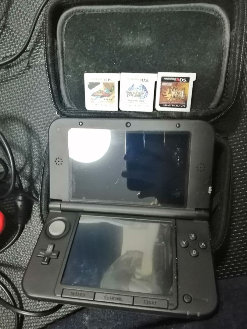 ニンテンドー3DS LLとソフト3本