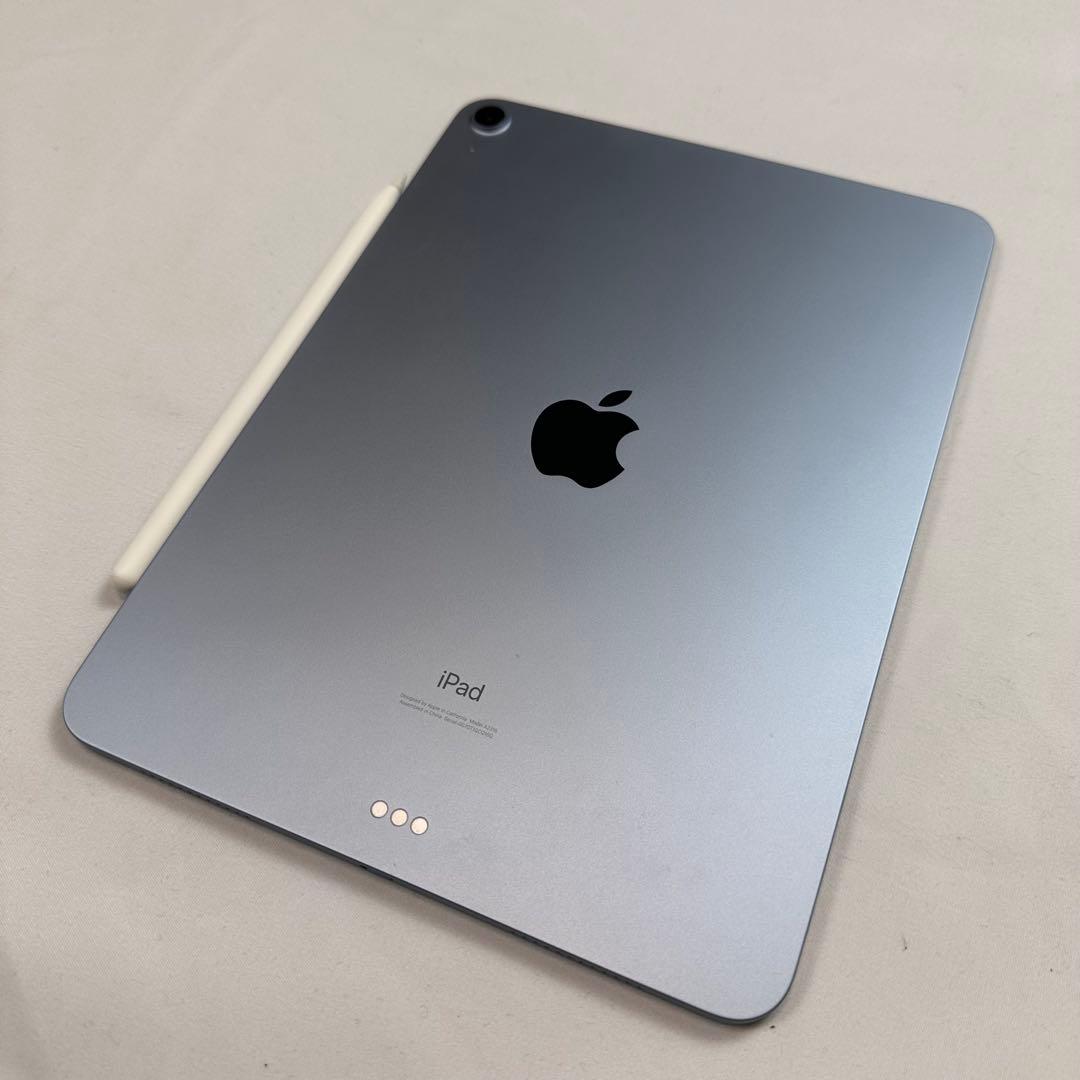 【極美品】iPadAir 第4世代 64GB ケース 純正アップルペンシル付き
