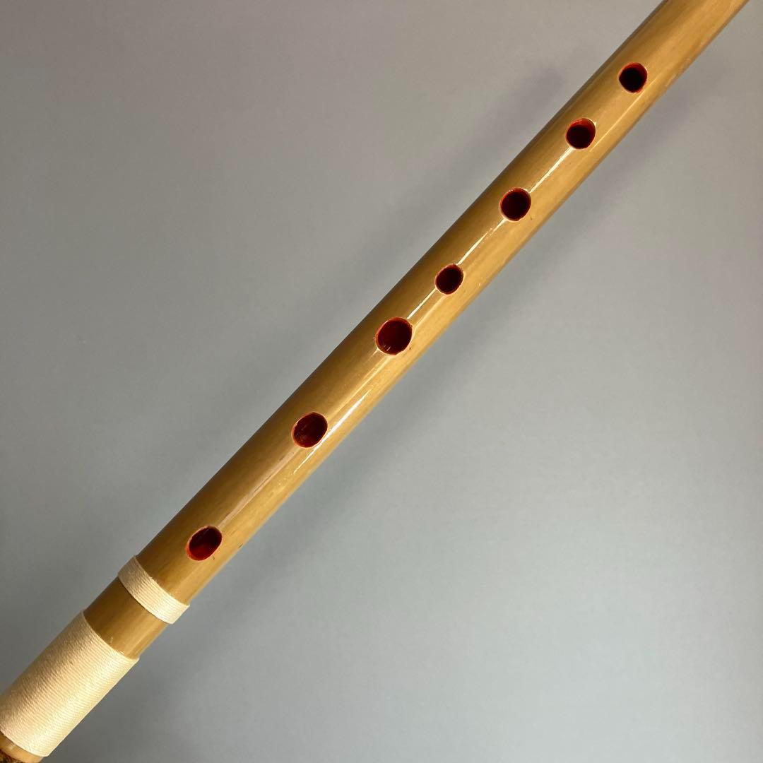 篠笛 五本調子A管　唄物　ドレミ調　天地糸巻　CMR5-56　西洋音階　竹