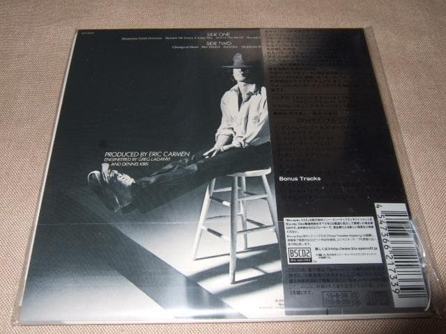ERIC CARMEN,新品,AOR,紙ジャケ,エリック・カルメン,TOTO