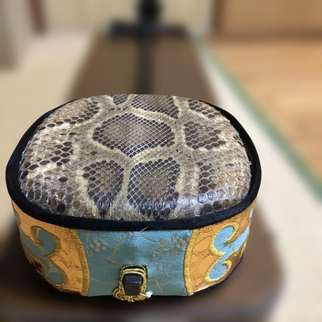 三線本体 蛇皮 ケース付き