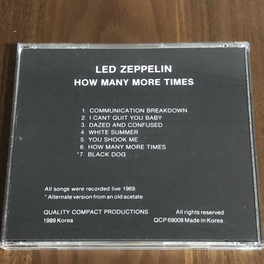 レッド・ツェッペリン/HOW MANY MORE TIMES/1969