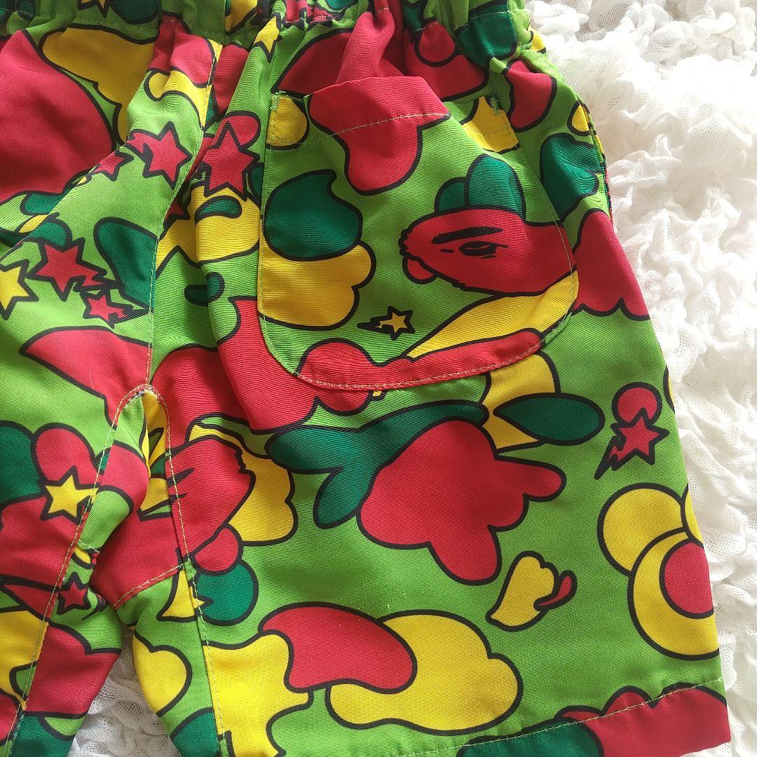 A BATHING APE 120cm Tシャツ&ショートパンツセット