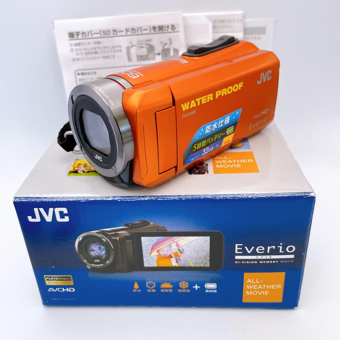 【極美品】JVC Everio GZ-R300 32GB 防水 防塵 耐衝撃