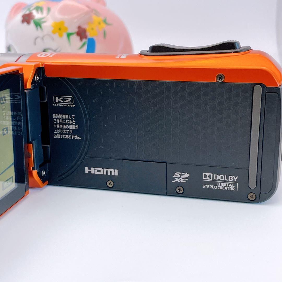 【極美品】JVC Everio GZ-R300 32GB 防水 防塵 耐衝撃