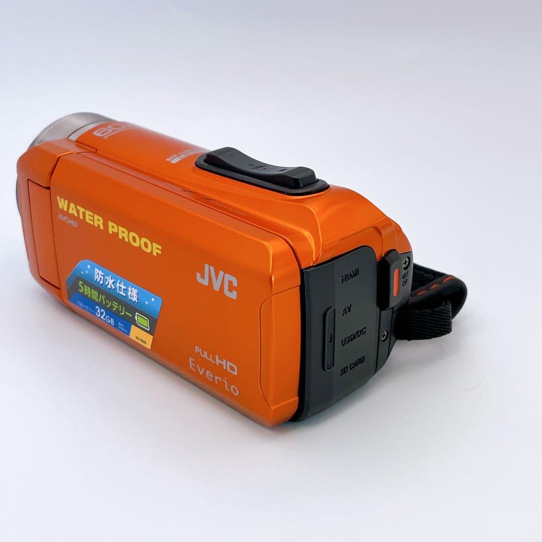 【極美品】JVC Everio GZ-R300 32GB 防水 防塵 耐衝撃