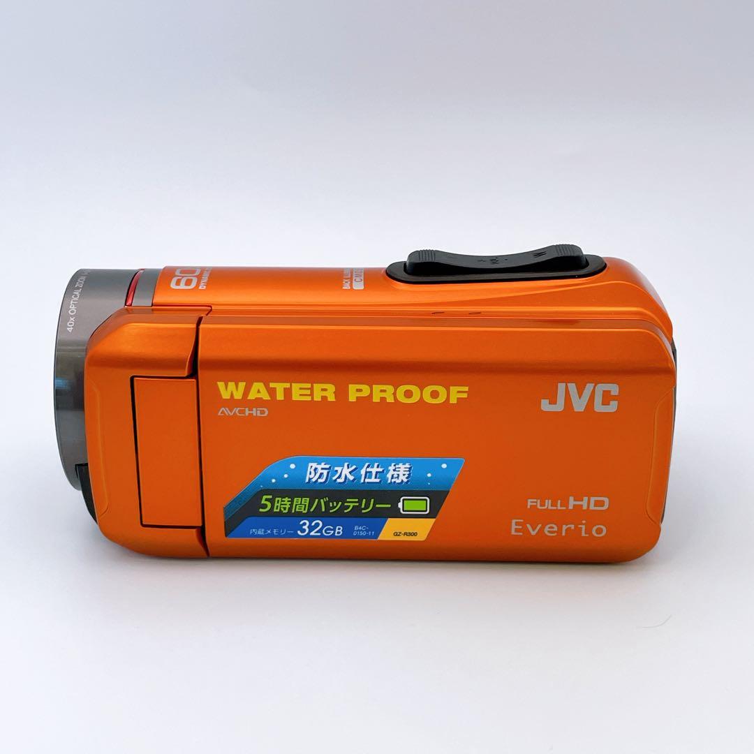 【極美品】JVC Everio GZ-R300 32GB 防水 防塵 耐衝撃