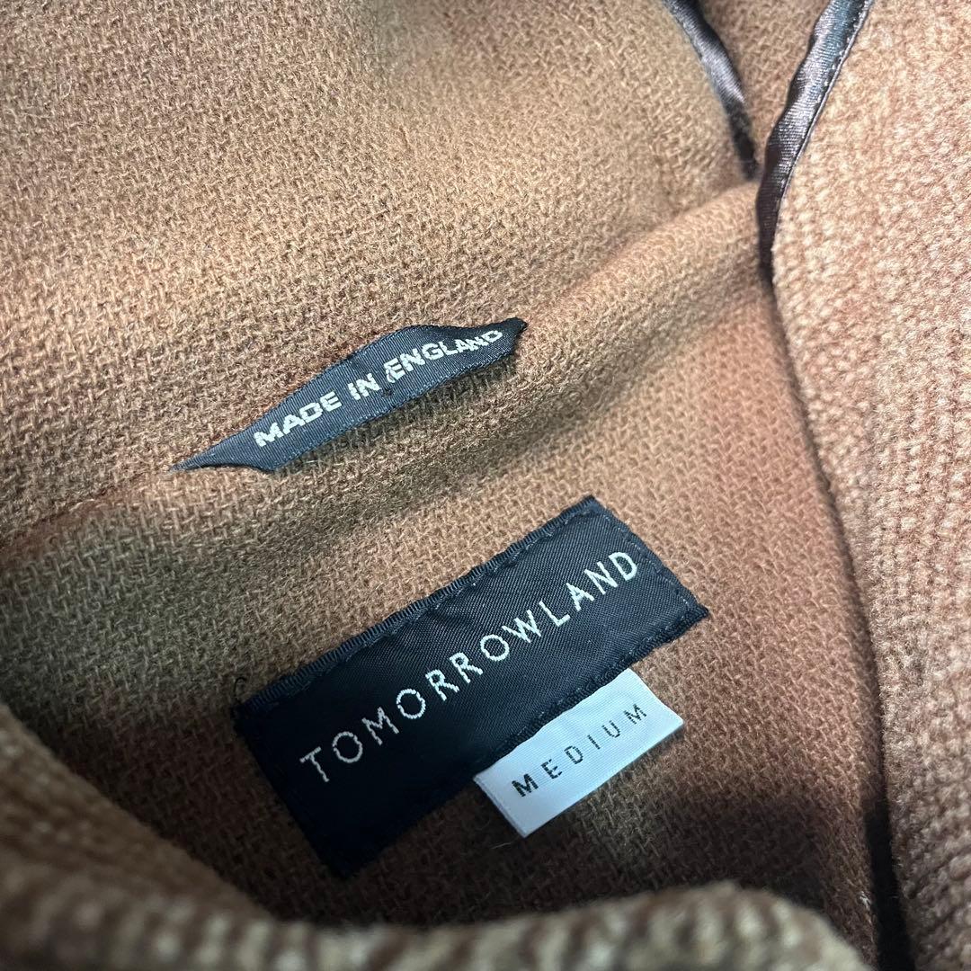 TOMORROWLAND ヘリンボーン ダッフルコート M イングランド製