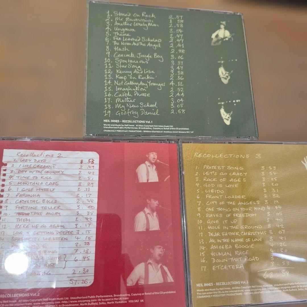 ニール・イネス Recollections 1-3 セット／Neil Innes