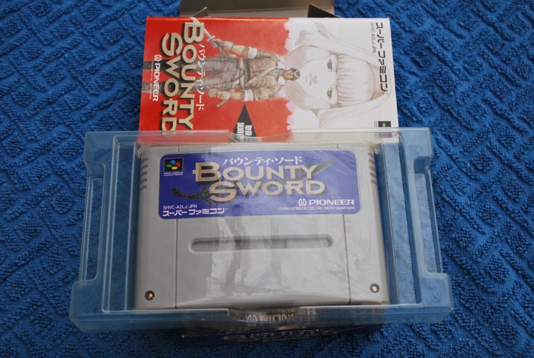 SFCソフト「バウンティ・ソード」中古動作品1個の出品です。