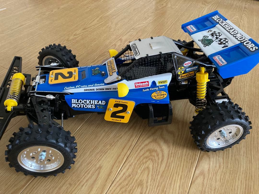 タミヤホットショット2 ブロックヘッドモータース 【フルベア・メカ無し・未走行】