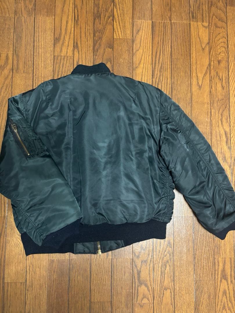 MA-1 ブラック　古着
